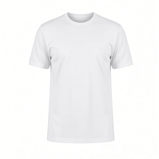 WHITE REGULAR FIT T-SHIRT