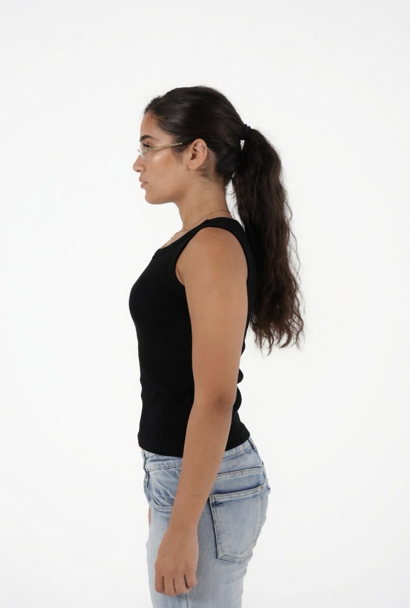 RIBBED TANK TOP