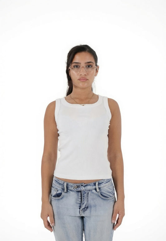 RIBBED TANK TOP